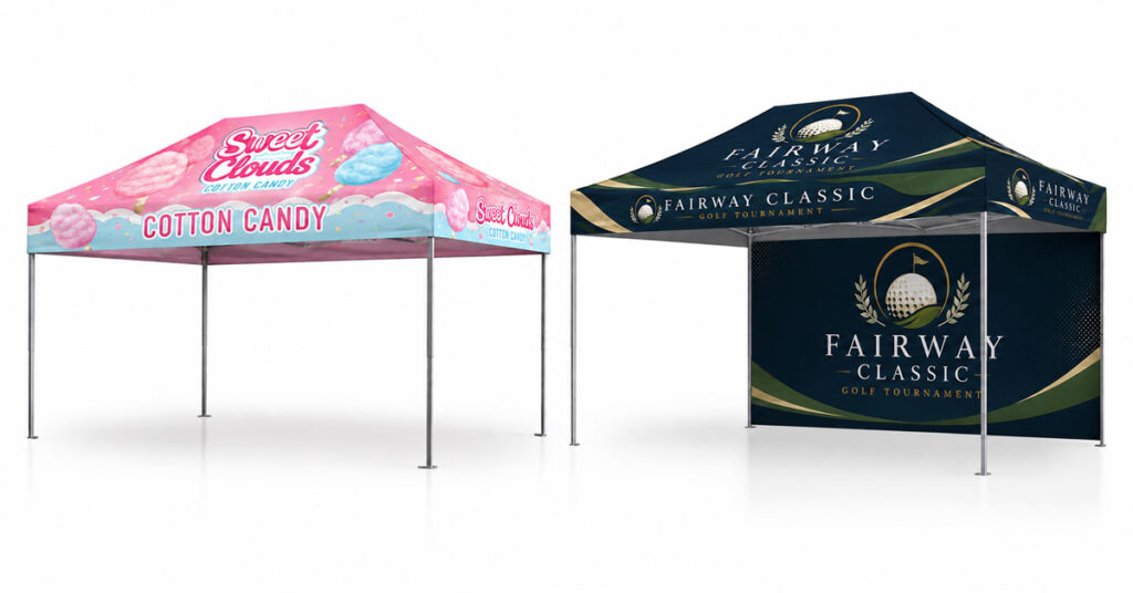 Custom Pop Up tents