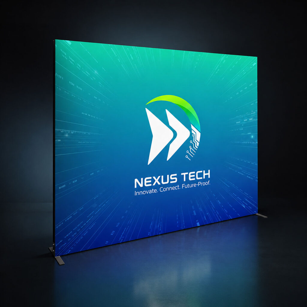Vector-Frame-Light-Box-rectangle-05-fabric-banner-display_left-dark - APG Exhibits Blog Vector Light Boxes