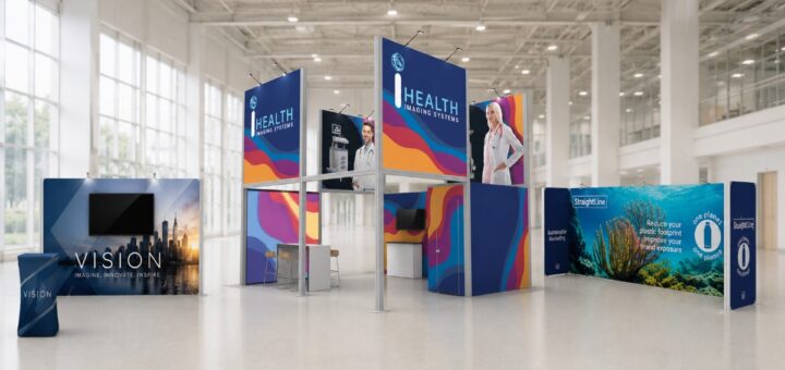 10x10, 10x20, 20x20 Trade Show Booths
