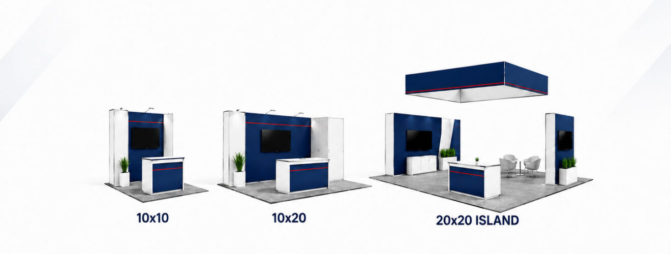 What-Size-Trade-Show-Booth-Do-You-Need-10x10-vs-10x20-vs-20x20-Island